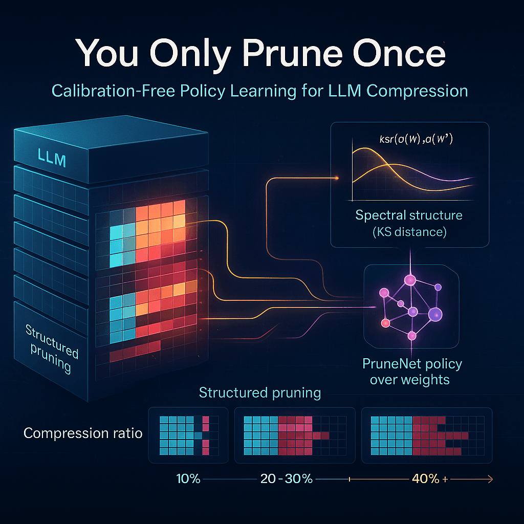 PruneNet: Calibration-Free Model Compression with Policy Learning